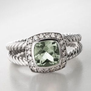 David Yurman Petite Albion Prasiolite