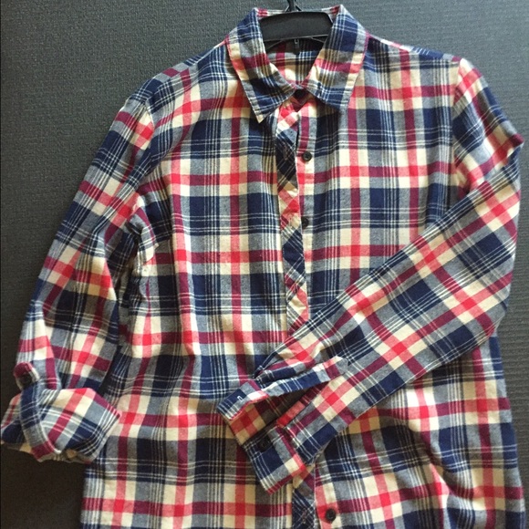 Plaid button up