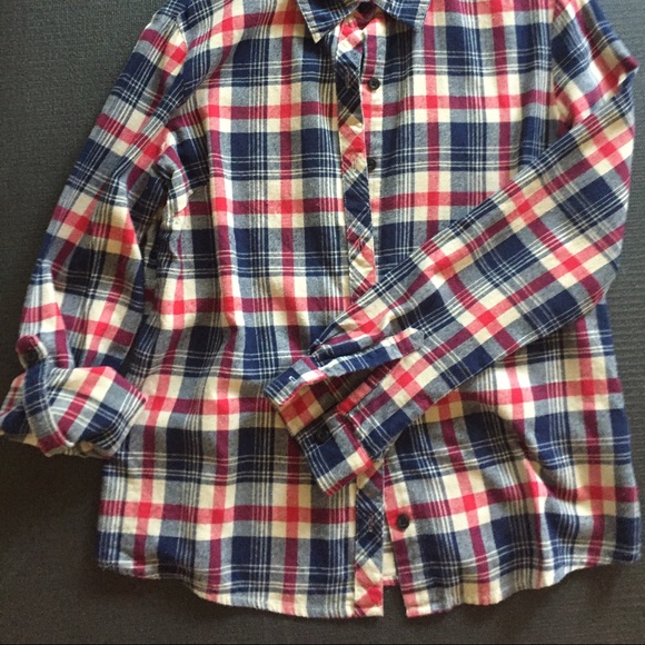 Plaid button up - Picture 2 of 3