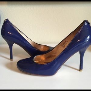 Blue MK heels