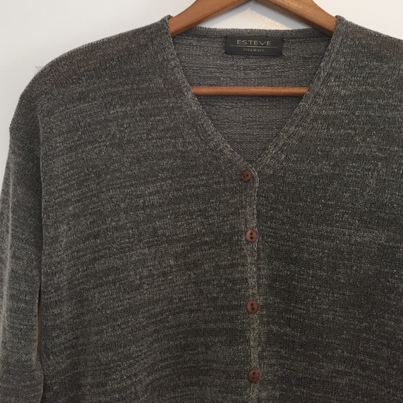 Sita Murt Silvery Grey Cardigan - Picture 2 of 3