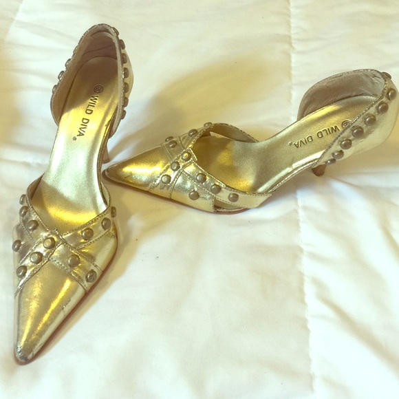 Gold Heels