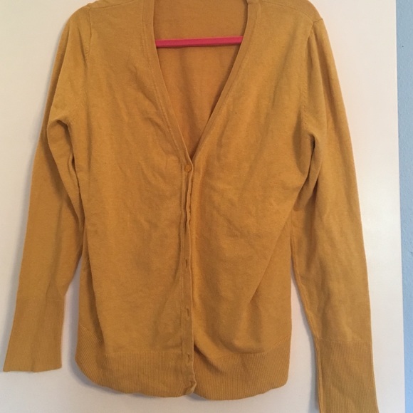 Yellow Cardigan