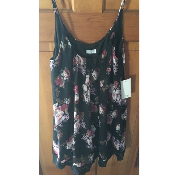 Tobi floral dress