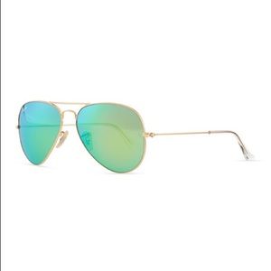 Ray Ban Green flash aviator