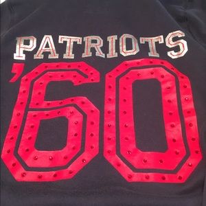 Victoria Secret Patriots zip up hoodie