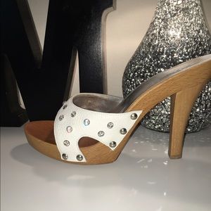 Vintage Dolce & Gabbana rhinestone heels