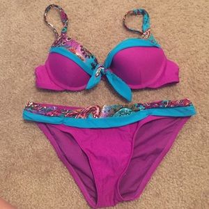Purple bikini