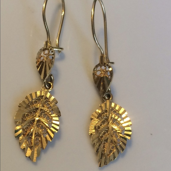 *RESERVED FOR @labiba. 14k GOLD FILAGREE  EARRINGS
