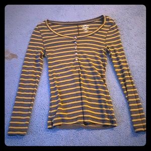 Figure flattering, comfortable, long sleeve tee