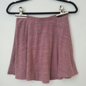 Light magenta skater skirt