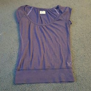 Adorable and chic Capped sleeve scoop neck top