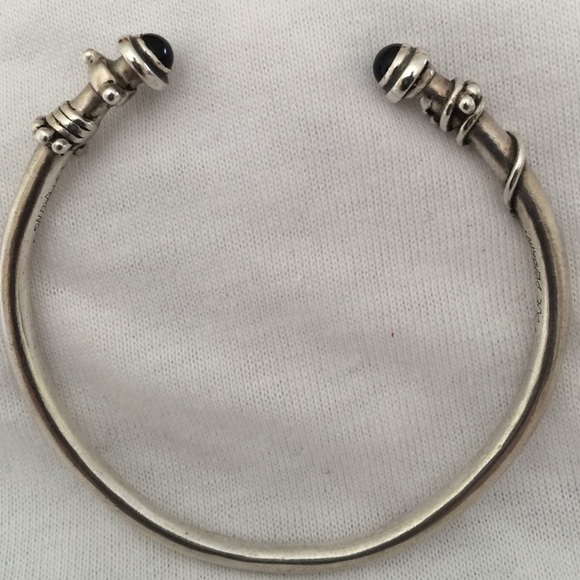 Sterling Silver and Onyx bracelet
