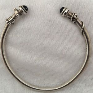 Sterling Silver and Onyx bracelet