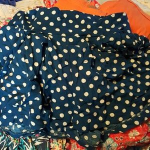 ? A Blue Polka Dot Flurry Shorts ?