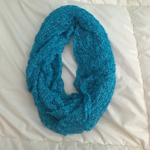 Blue scarf