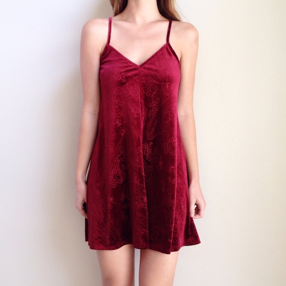 velvet dress - Picture 3 of 5