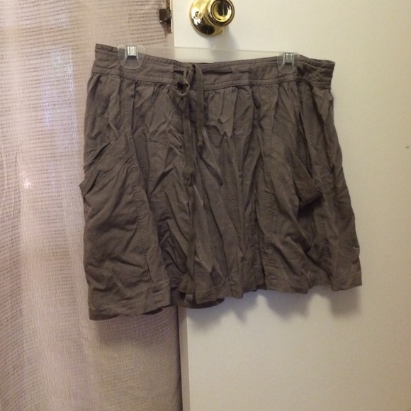 Paper bag skirt