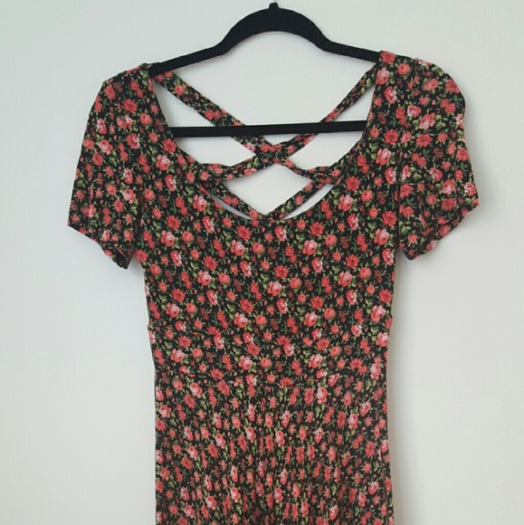 Floral skater dress