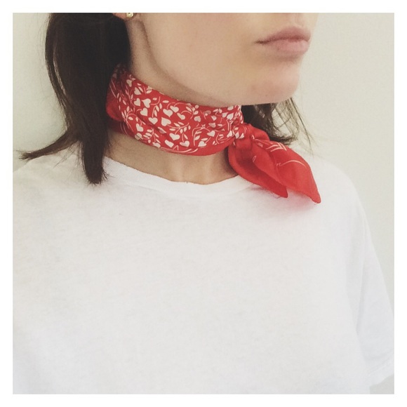 Urban Outfitters Accessories - Vintage Red Neck Scarf