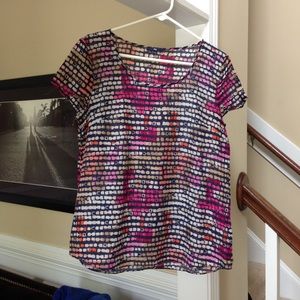 Silk blend gorgeous gap blouse