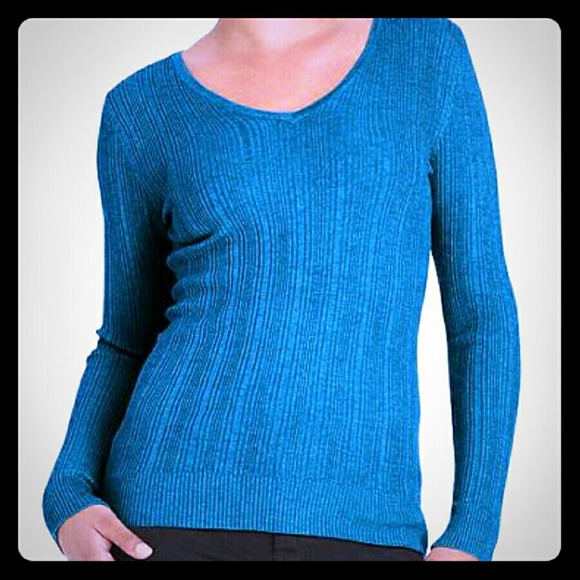 Teal sweater