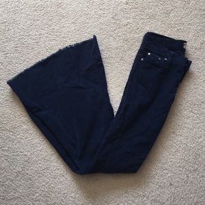 Free people corduroy flare jeans