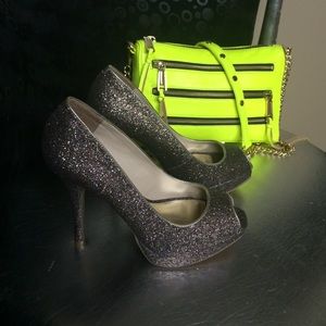✨👠STEVE MADDEN Multi Glitter Heels👠✨