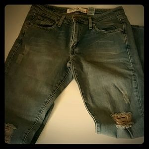 Boot cut, super low 518 jeans