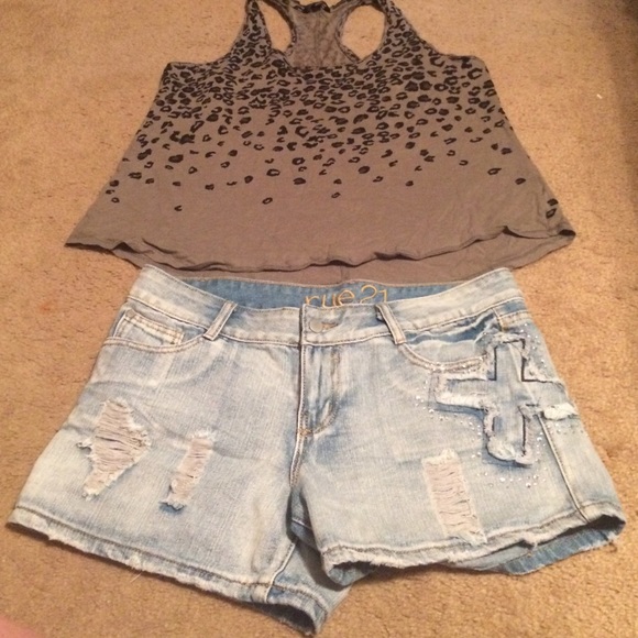 Rue21 Pants - Worn once Rue 21 jean shorts!