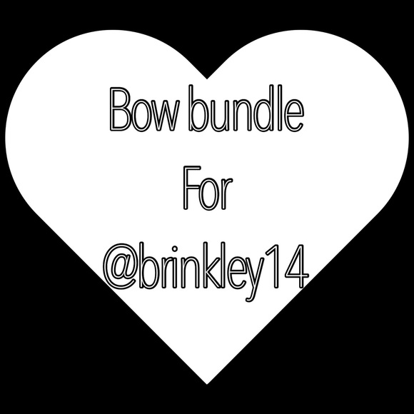 Bundle of 3 bows