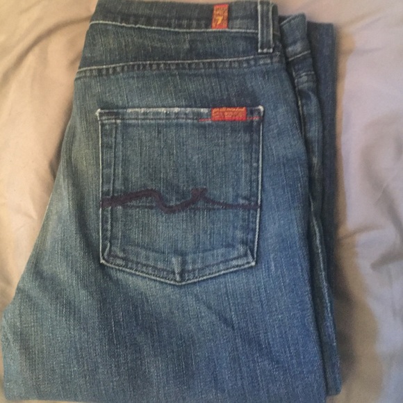 Boot cut 7 for all man kind jeans size 32