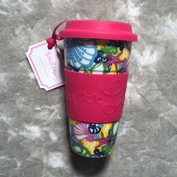 NWT Lilly Pulitzer Travel Mug ⛵️⚓️