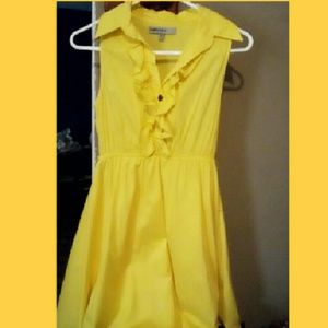 Yellow dress