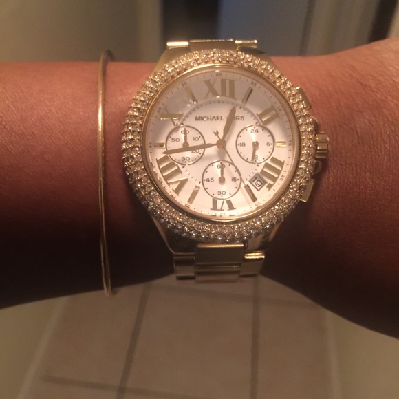 Michael Kors Camille Glitz Watch