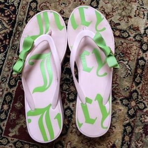 Juicy Couture flip flops