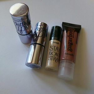 Benefit minis watts up, sugarbomb, stay don't