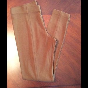 H&M brown ponte skinny pant