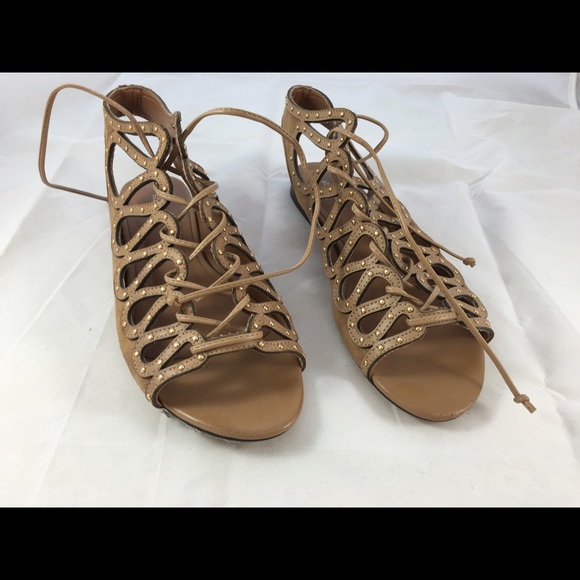 Sandals cute size 9 - leather