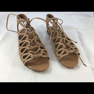 Sandals cute size 9 - leather