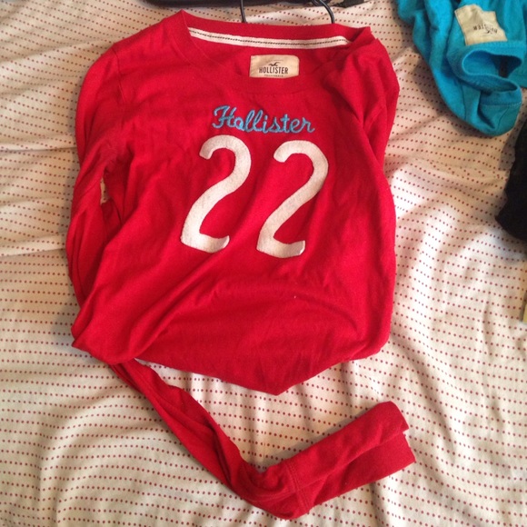 Red Hollister shirt