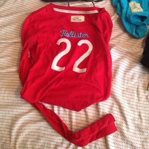 Red Hollister shirt