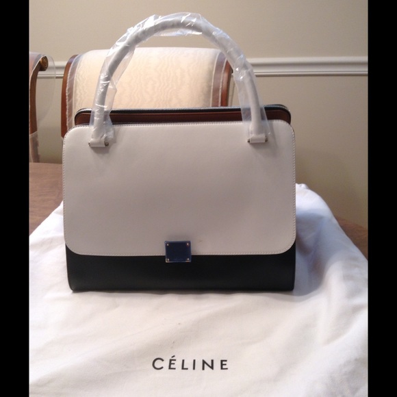 Not for Sale Celine trapeze large tricolor handbag