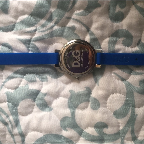 Dolce & Gabbana silicone watch