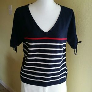 Tommy Hilfiger Short Sleeve Knit Top Sz. L