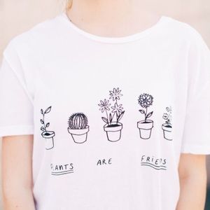 Brandy Melville Plants Are Friends Top