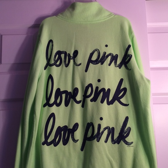 Victoria's Secret PINK Quarter Zip - Picture 2 of 4