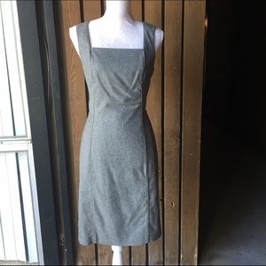 Banana Republic Gray Wool Dress