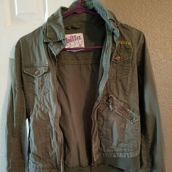 Billabong army utility jacket