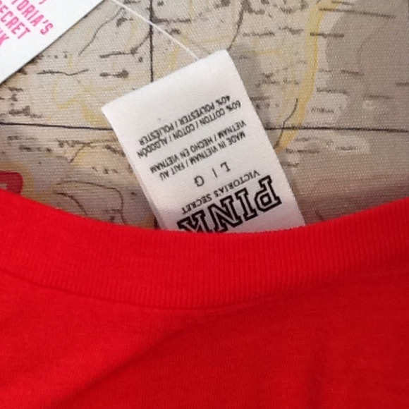 BNWT VS PINK AMERICANA BLING TANK TOP - Picture 3 of 4